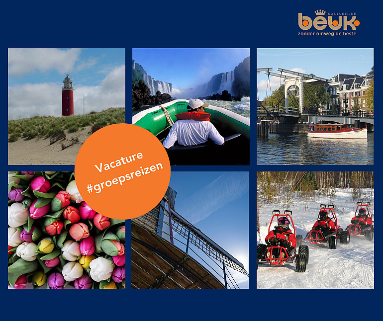 Beuk Travel vacature groepsreizen